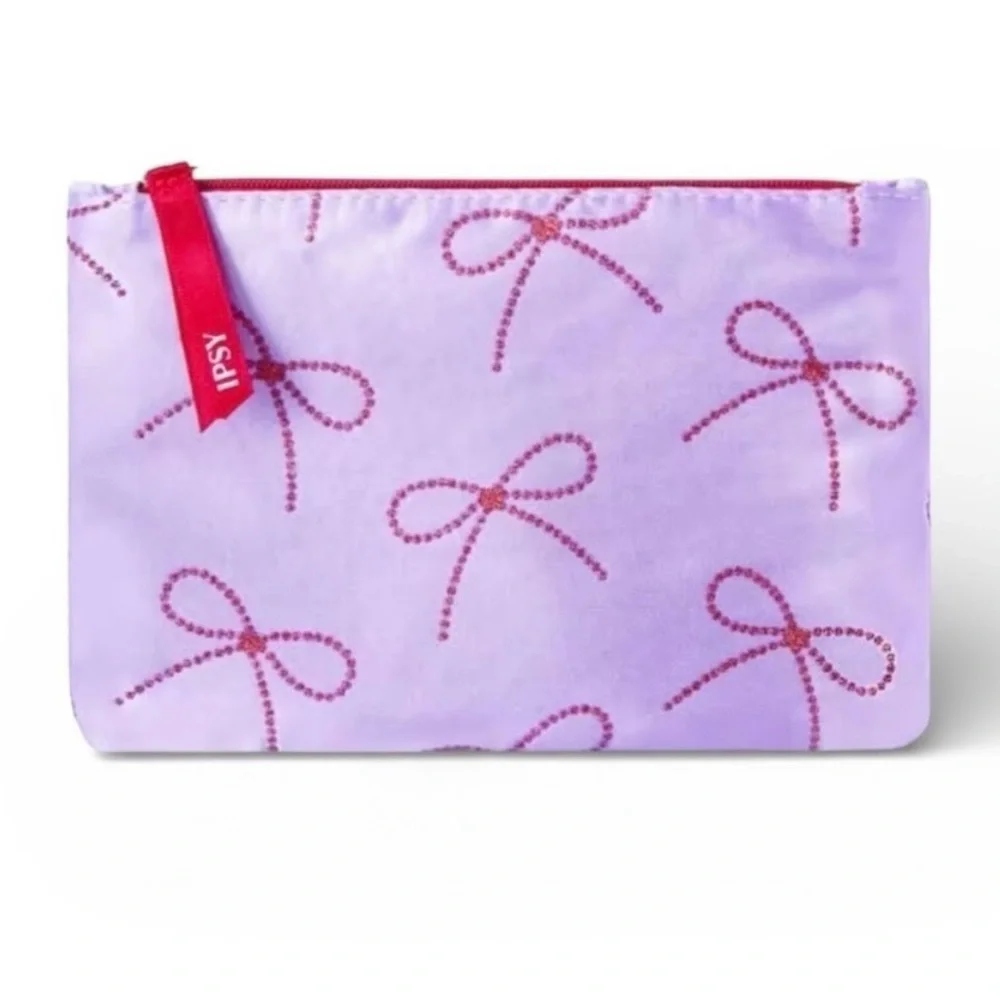 Ipsy Glam Make Up Bag | Glitter Bows